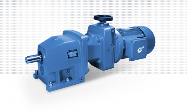 V-belt variator gear motors